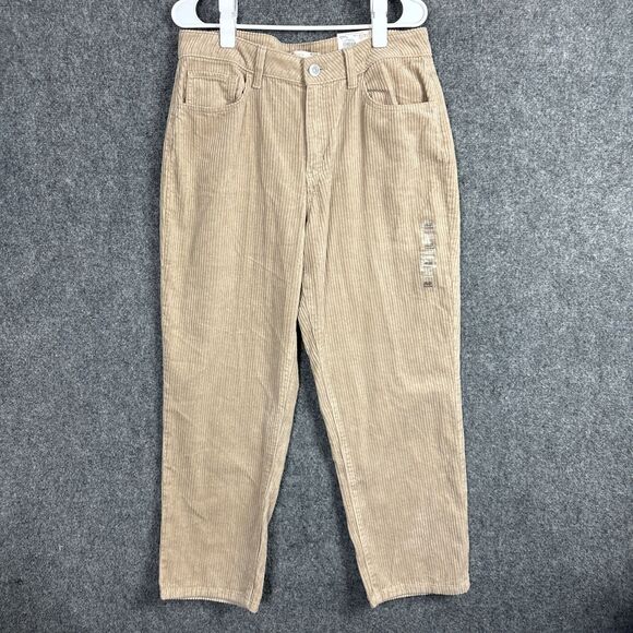 SO Straight Corduroy Pants Womens Size 15 / 32 W Brown - Picture 1 of 12